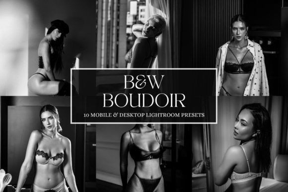 Download B&amp;W Boudoir Lightroom Presets - Boudoir lightroom presets Collection