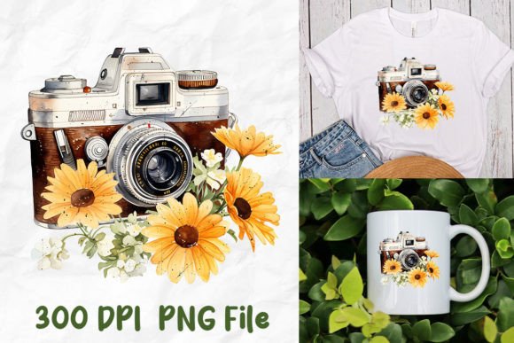 Download Retro Vintage Film Camera Daisy Flower - Premium Resources